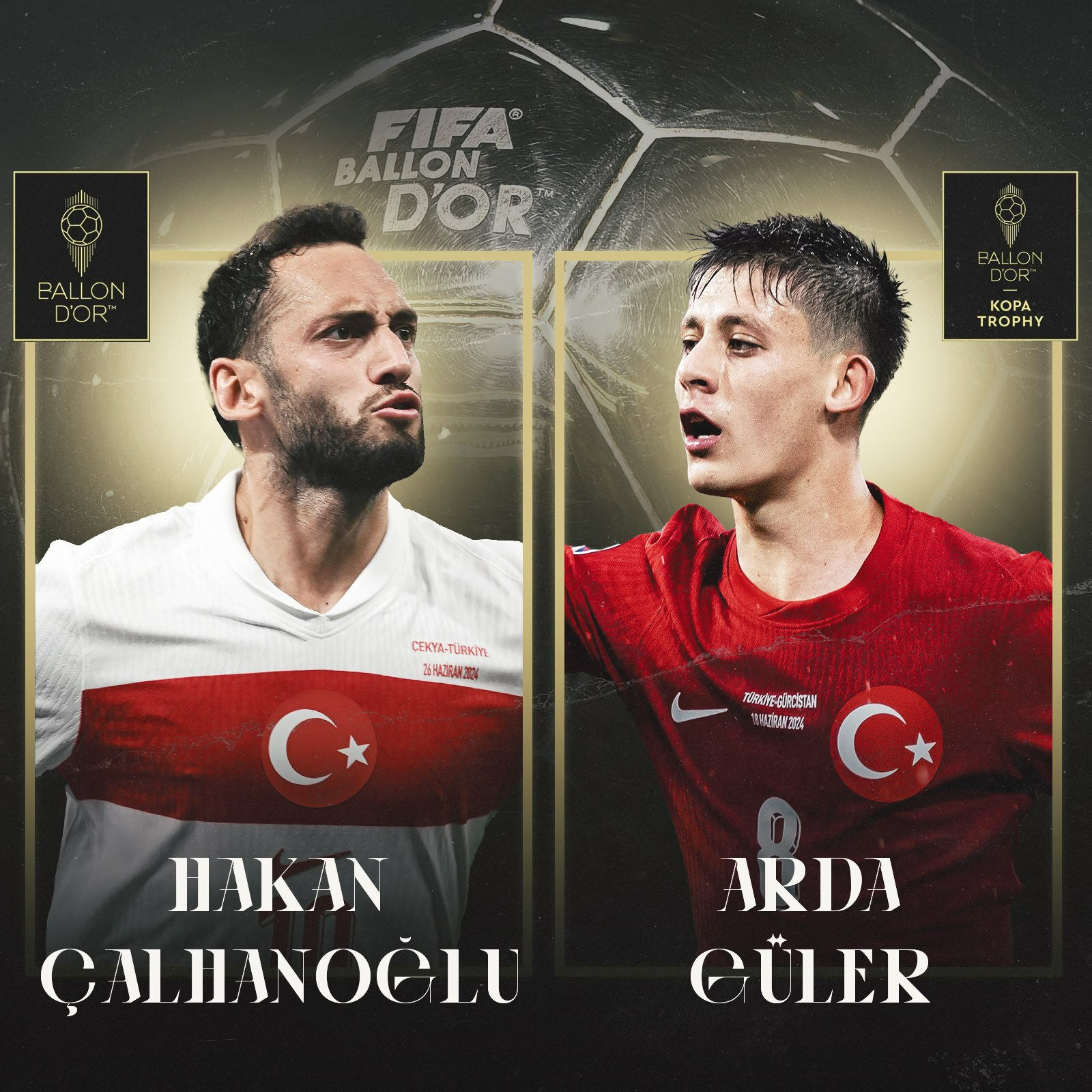 Hakan Çalhanoğlu ve Arda Güler Ballon d'Or'a aday gösterildi! Messi ve Ronaldo detayı... - 4. Resim
