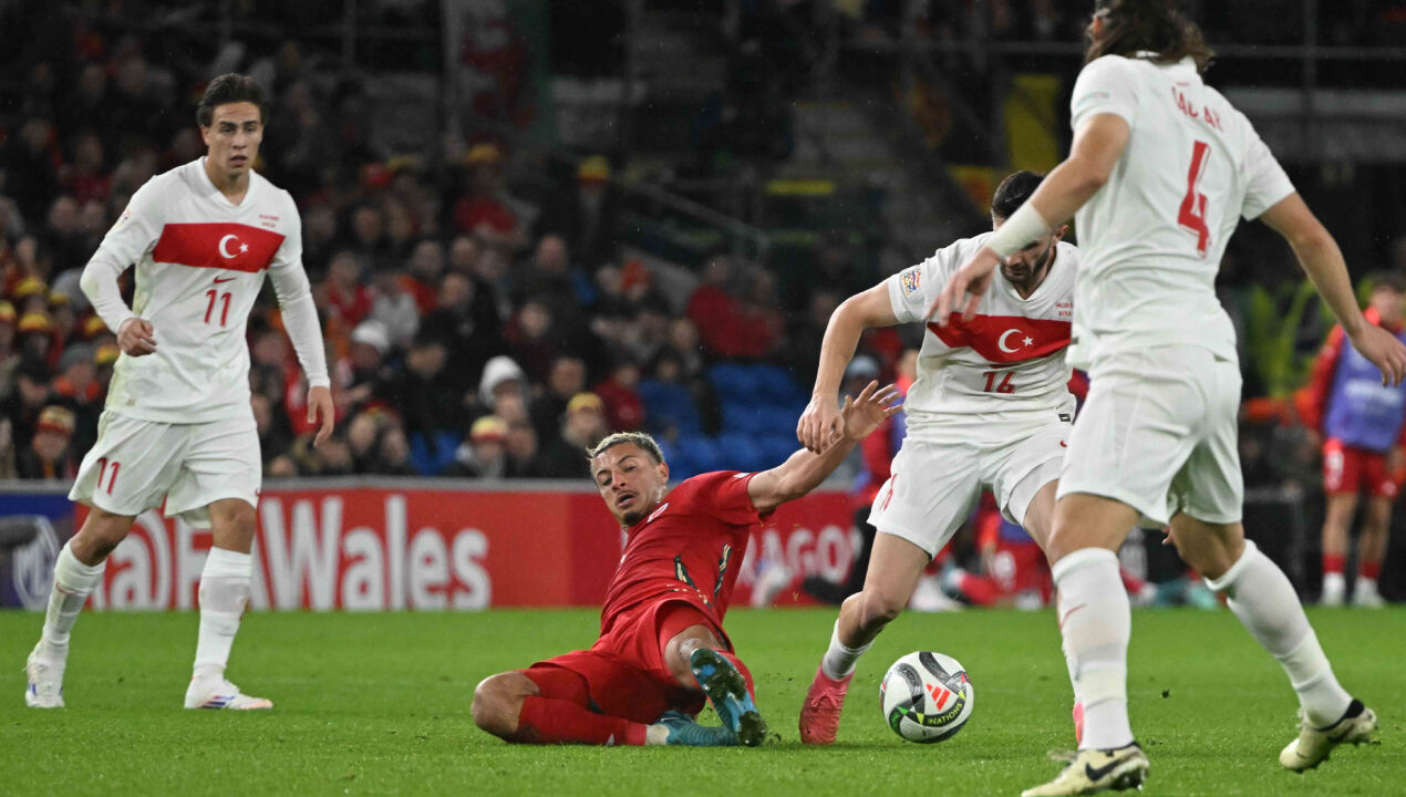 A Milli Takım, Galler'den puanla döndü! Uluslar Ligi - 1. Resim