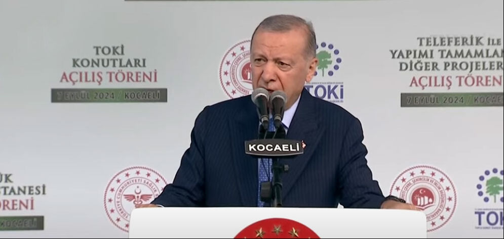 Cumhurbaşkanı Recep Tayyip Erdoğan, Kocaeli'de İstanbul ve İzmir mesajı verdi: Lafla çevrecilik yapmıyoruz - 1. Resim