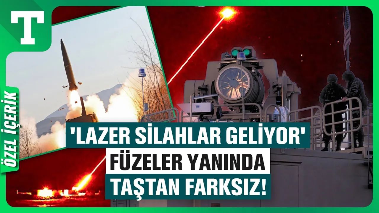 Füzeler tarih oluyor! Lazer silahlar göze bile yakalanmıyor