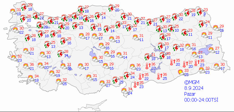 Meteoroloji'den hafta sonu uyarısı! İstanbul ve Ankara'yı da kapsıyor - 2. Resim
