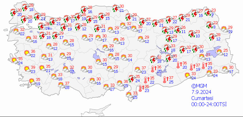 Meteoroloji'den hafta sonu uyarısı! İstanbul ve Ankara'yı da kapsıyor - 1. Resim