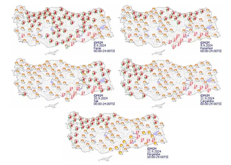 Meteoroloji ve AKOM'dan İstanbul için sağanak uyarısı! Daha kuvvetli geliyor, günlerce sürecek - 1. Resim