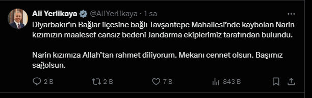 Narin'den gelen acı haber herkesi yıktı! Ünlü isimlerden tepki yağdı - 2. Resim