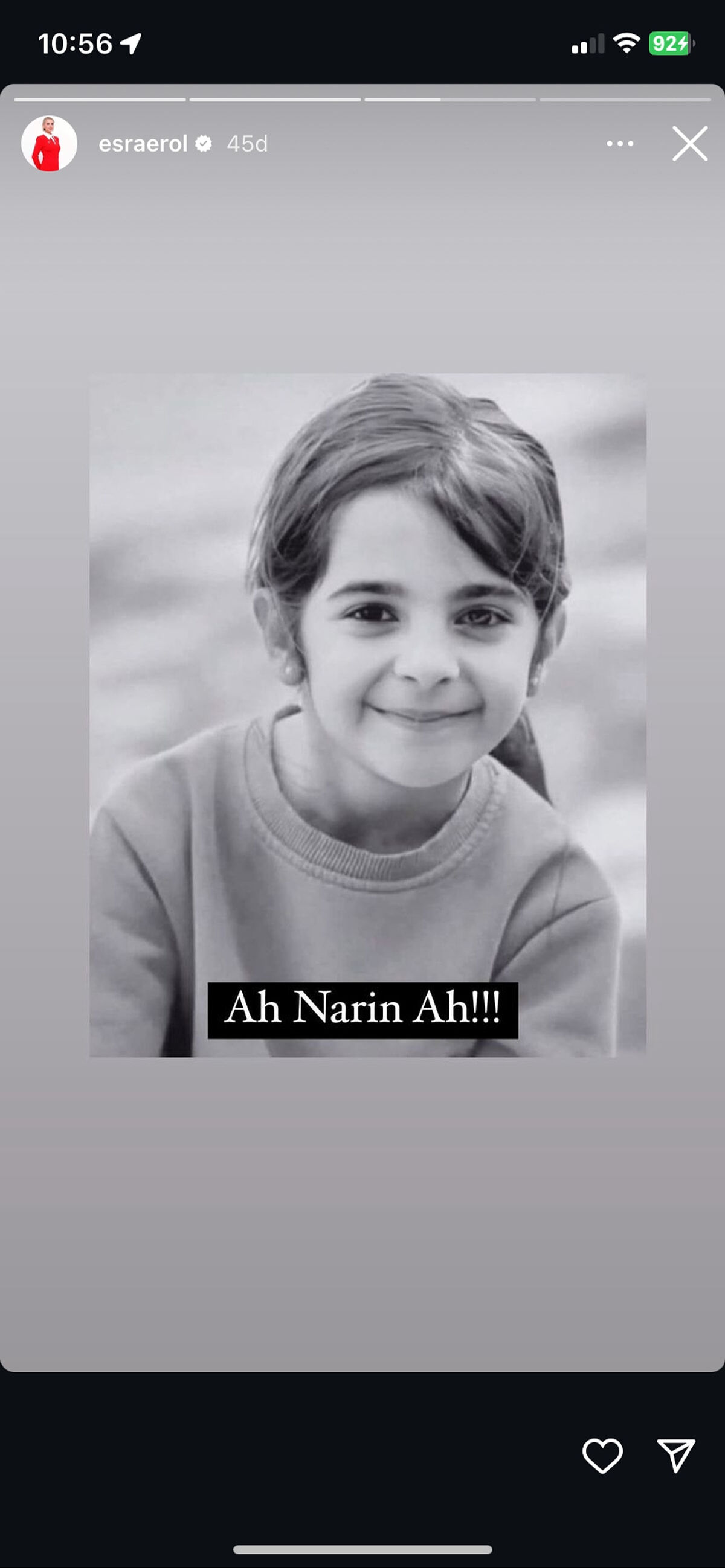 Narin'den gelen acı haber herkesi yıktı! Ünlü isimlerden tepki yağdı - 5. Resim