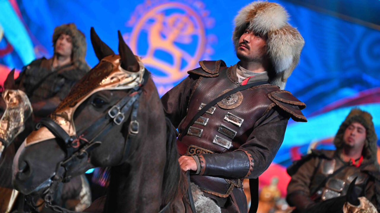 Dünya Göçebe Oyunları Kazakistan'da başladı, Bilal Erdoğan açılış töreninde konuştu Dünya Göçebe Oyunları Kazakistan'da başladı, Bilal Erdoğan açılış töreninde konuştu - 6. Resim