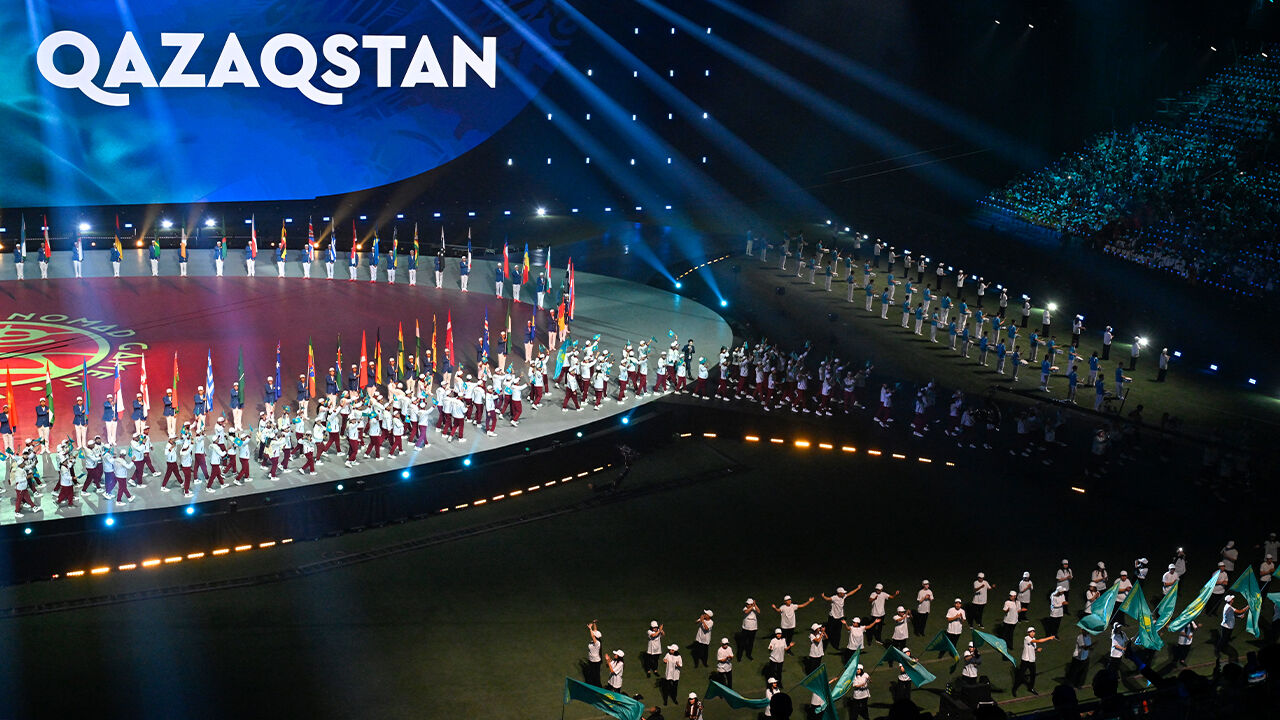 Dünya Göçebe Oyunları Kazakistan'da başladı, Bilal Erdoğan açılış töreninde konuştu Dünya Göçebe Oyunları Kazakistan'da başladı, Bilal Erdoğan açılış töreninde konuştu - 2. Resim