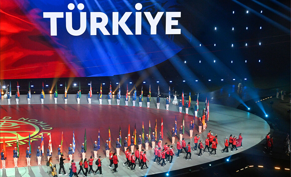 Dünya Göçebe Oyunları Kazakistan'da başladı, Bilal Erdoğan açılış töreninde konuştu Dünya Göçebe Oyunları Kazakistan'da başladı, Bilal Erdoğan açılış töreninde konuştu - 5. Resim