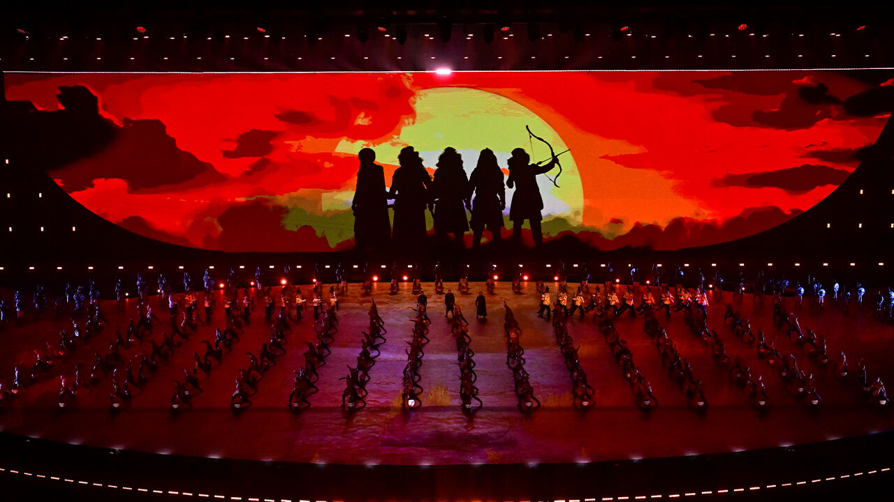 Dünya Göçebe Oyunları Kazakistan'da başladı, Bilal Erdoğan açılış töreninde konuştu Dünya Göçebe Oyunları Kazakistan'da başladı, Bilal Erdoğan açılış töreninde konuştu - 7. Resim