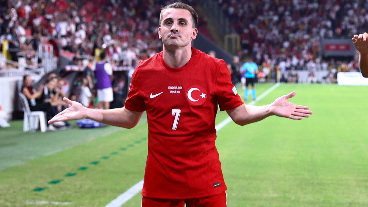 Kerem Aktürkoğlu hat-trick yaptı!  A Milli Takım, İzlanda'yı farklı mağlup etti - 1. Resim