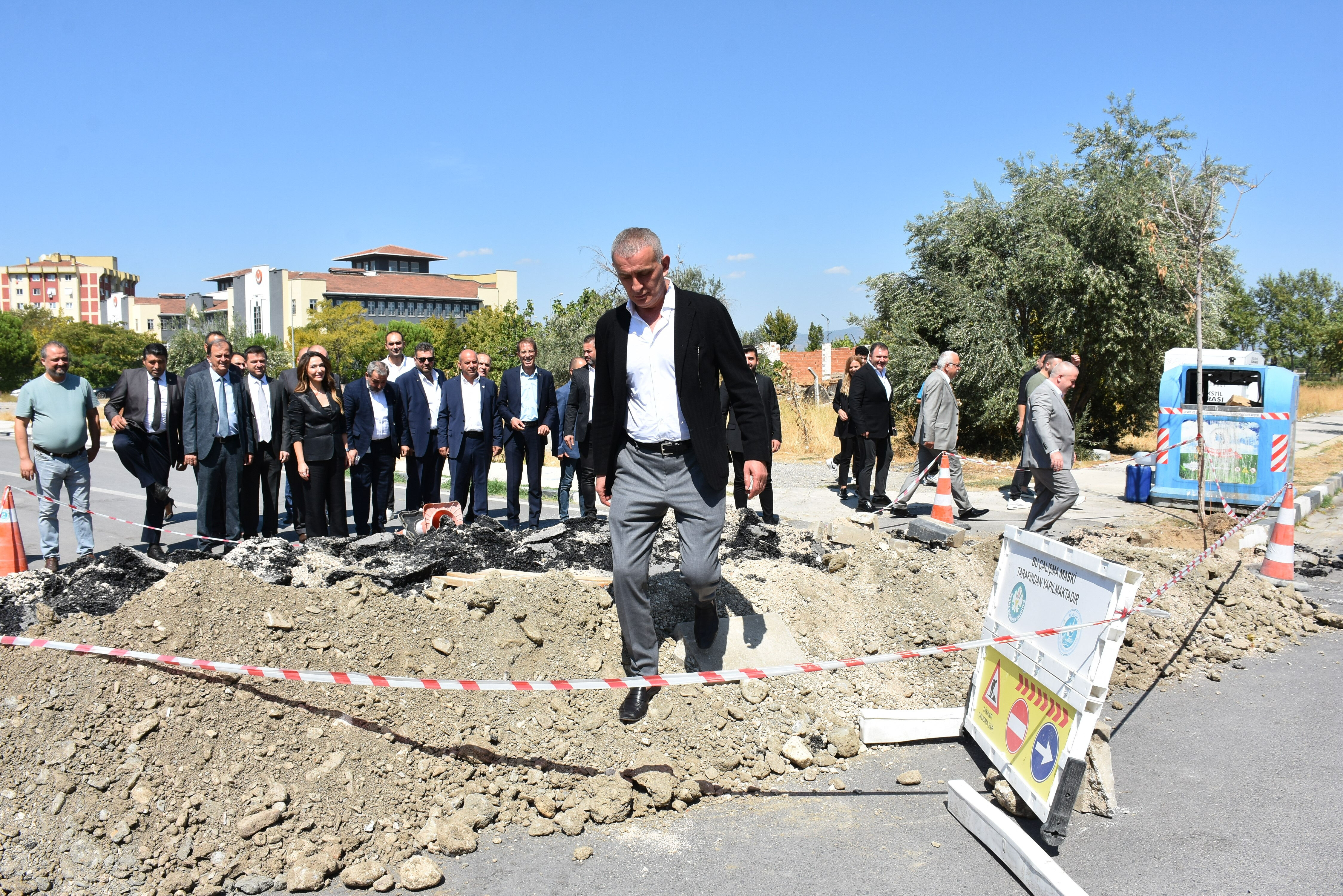 TFF Başkanı İbrahim Hacıosmanoğlu'ndan Manisa'da tepki! 