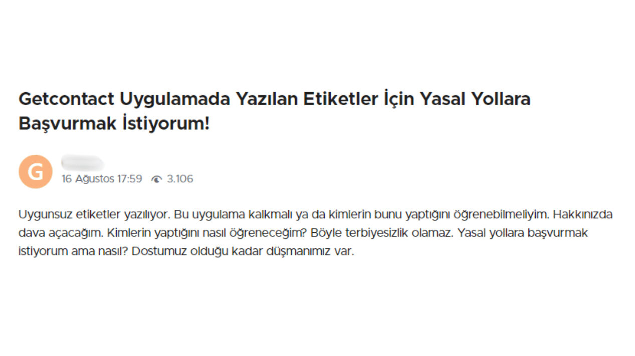 Yüzlerce kişi aynı yorumu yazıyor! Getcontact uygulaması tehlike saçıyor - 7. Resim