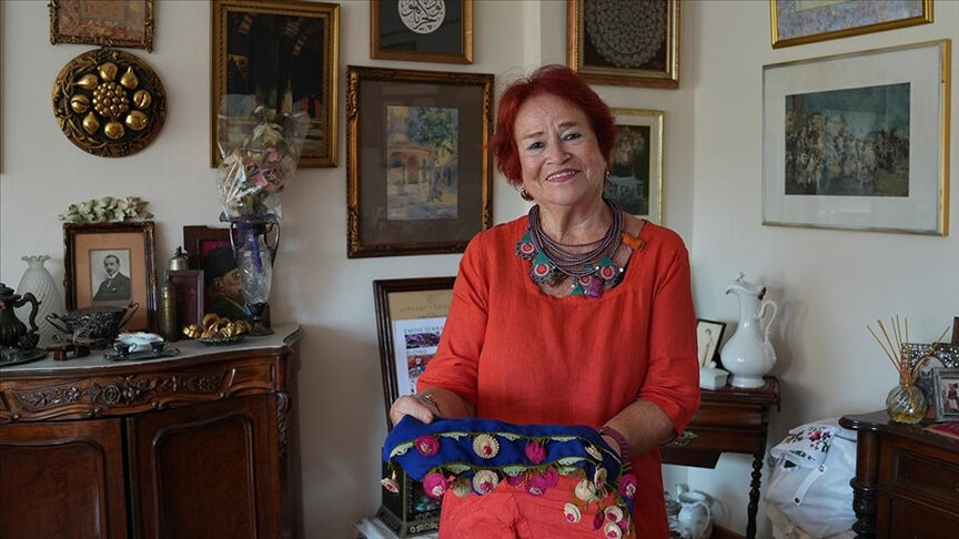 50 yıllık oya koleksiyoneri Emine Semra Erkan: - 1. Resim