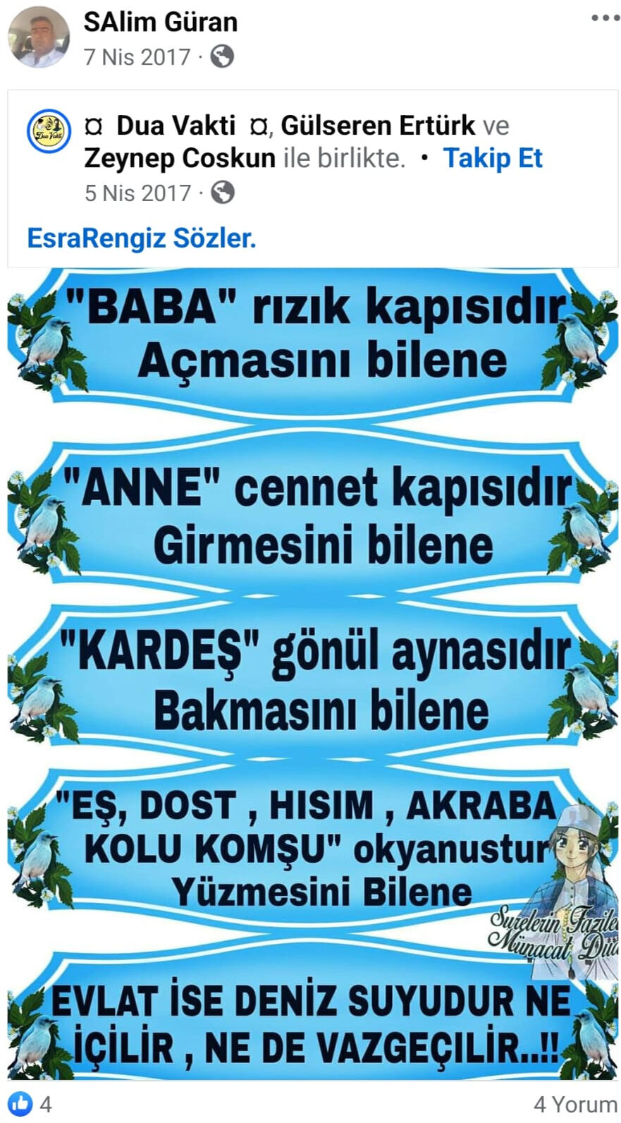 Narin'in tutuklu amcasının paylaşımları ortaya çıktı! Gören 