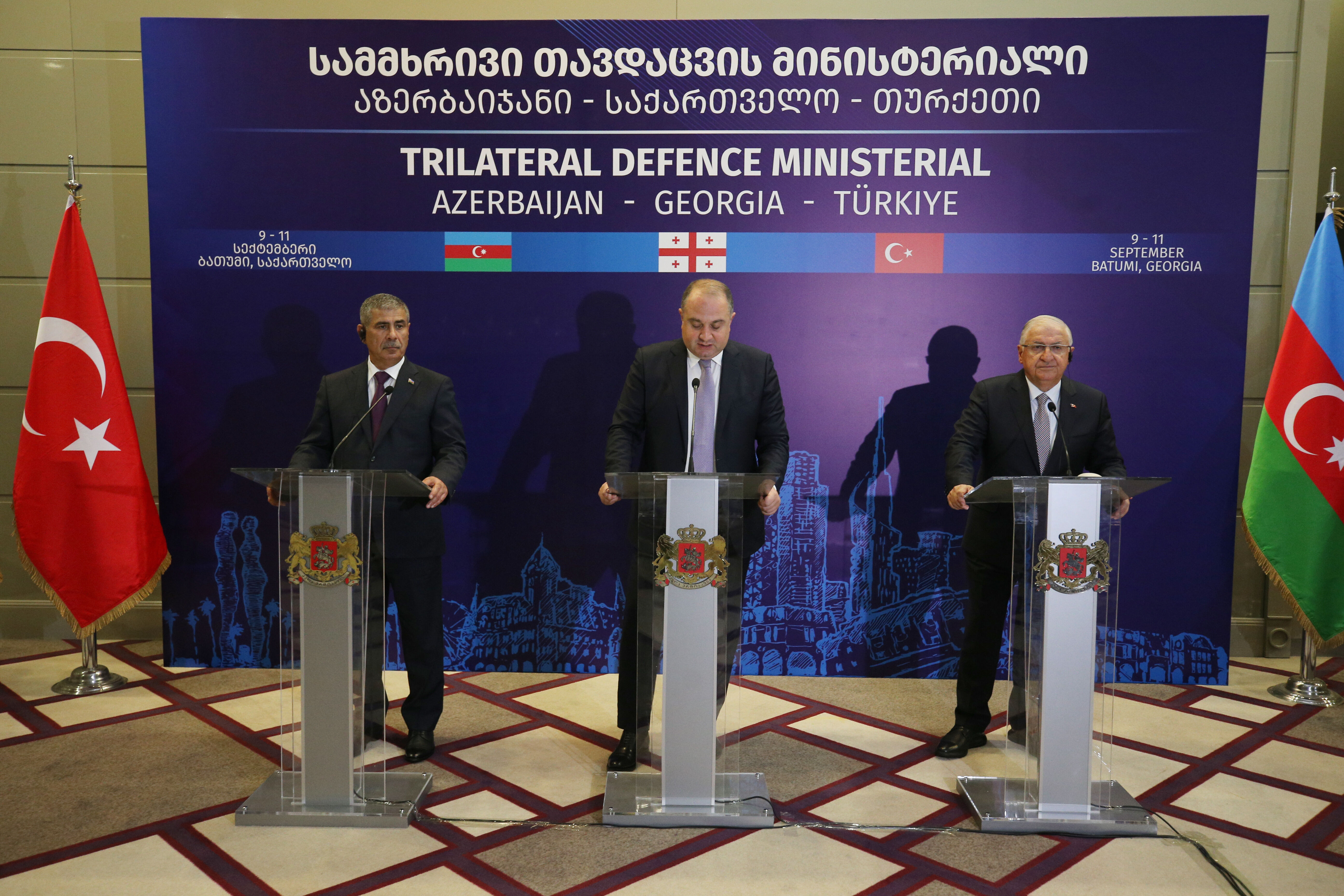 Resmi imzalar atıldı! Türkiye-Gürcistan-Azerbaycan arasında üçlü savunma mutabakatı - 2. Resim