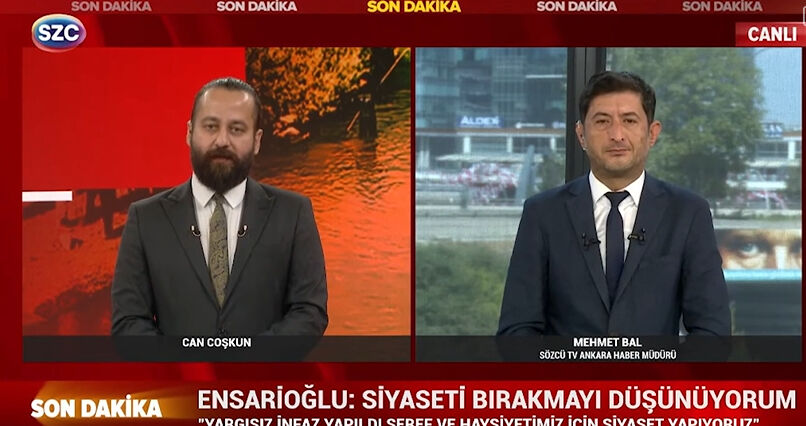 Galip Ensarioğlu, Sözcü TV'nin siyaseti bırakacağı iddiasına ateş püskürdü - 2. Resim