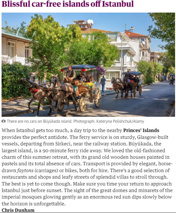 İngiliz The Guardian, Türkiye'nin doğasını, tarihi mirasını ve lezzetlerini gündeme taşıdı - 2. Resim