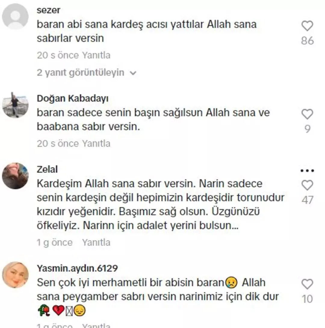 Narin Güran'ın ağabeyinden dikkat çeken TikTok paylaşımı! Ailesi için yazdıkları dikkat çekti - 5. Resim