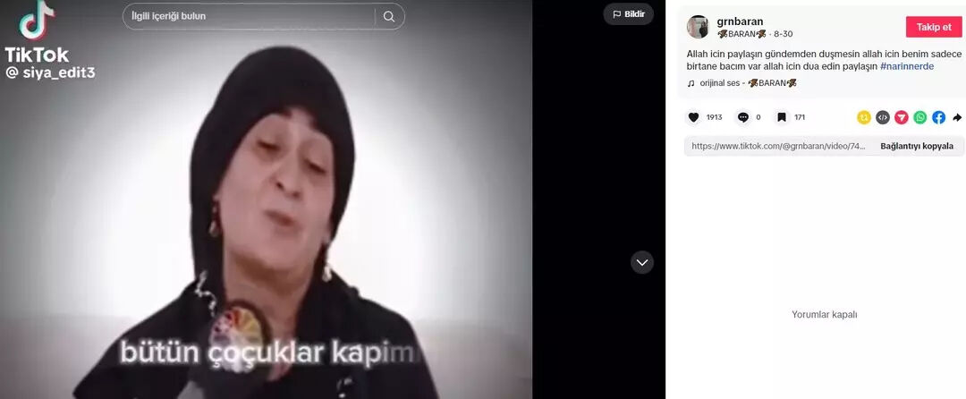 Narin Güran'ın ağabeyinden dikkat çeken TikTok paylaşımı! Ailesi için yazdıkları dikkat çekti - 3. Resim