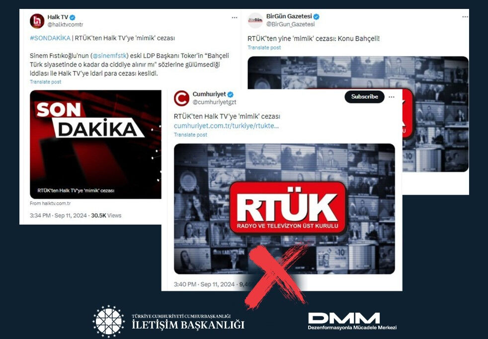 RTÜK Halk TV'ye mimik cezası mı verdi? Açıklama geldi - 1. Resim