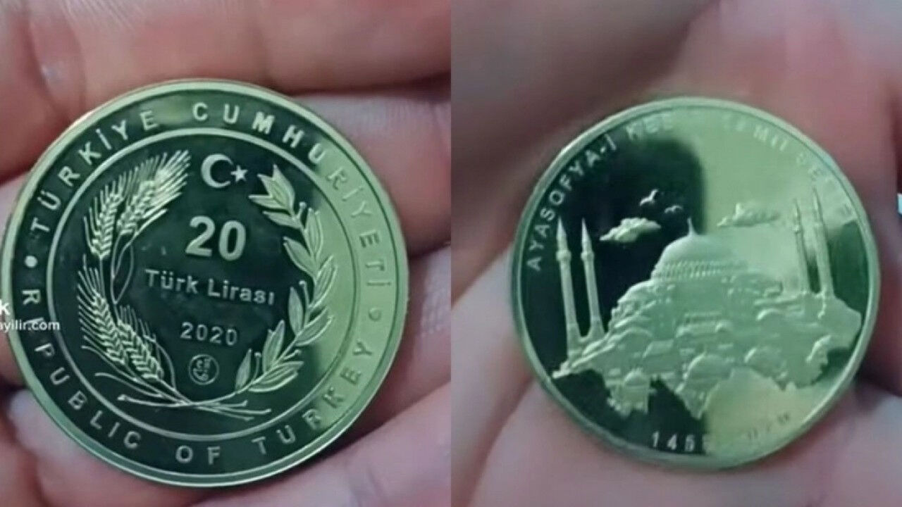 Demir 20 TL çıktı mı? 20 lira madeni para gerçek mi? - 1. Resim