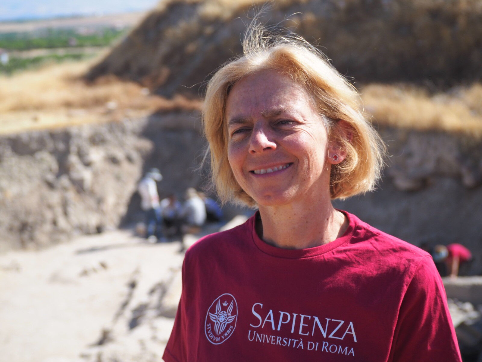 Malatya'daki Arslantepe Höyüğü, İtalyan arkeologun evi oldu, 28 yıldır kazı yapıyor İtalyan arkeolog Malatya'da Arslantepe Höyüğü'nü evi olarak görüyor - 2. Resim