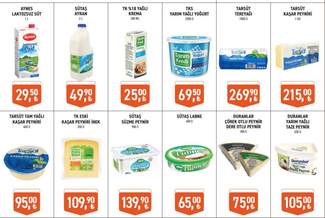 Tarım Kredi’de 2 hafta sürecek dev indirim başladı! Çay, süt, peynir… - 3. Resim