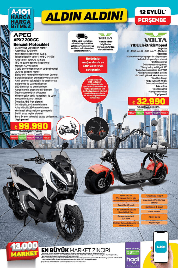 Bu fırsat kaçmaz! A101’e ucuza 200 CC motosiklet geliyor - 2. Resim