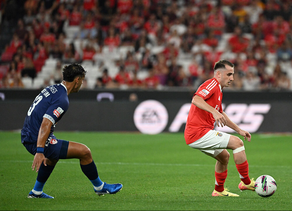 Kerem Aktürkoğlu şovunu yaptı, golünü attı! Benfica'da müthiş başladı... Kerem Aktürkoğlu şovunu yaptı, golünü attı! Benfica'da müthiş başladı... - 1. Resim