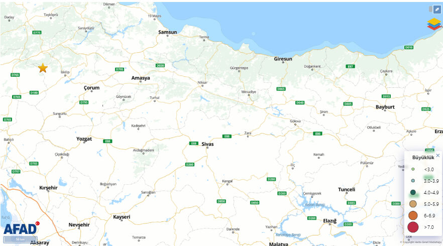 Çankırı'da korkutan deprem! AFAD ve Kandilli son dakika duyurdu - 1. Resim