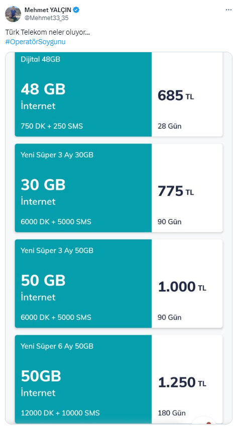 Cep telefonu faturalarında fahiş artış! GSM operatörlerine tepki yağıyor: Bunun adı soygun! - 5. Resim