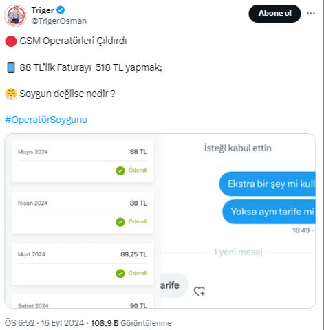 Cep telefonu faturalarında fahiş artış! GSM operatörlerine tepki yağıyor: Bunun adı soygun! - 4. Resim