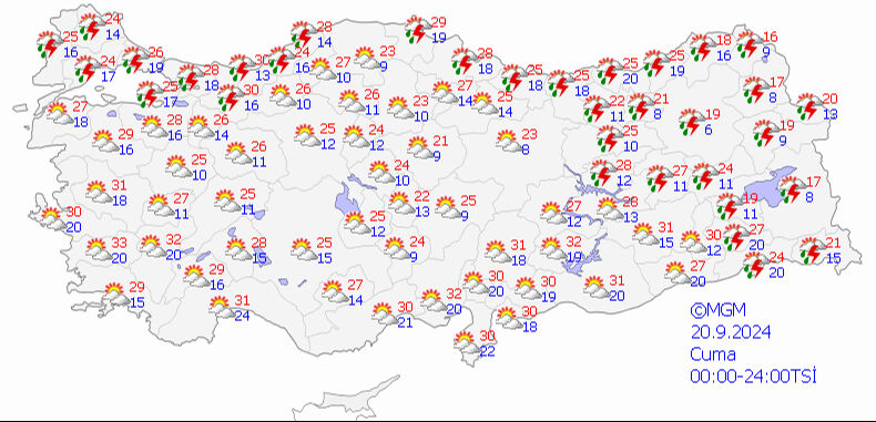 Meteoroloji yeni hava tahmin raporunu yayımladı! İstanbul dahil çok sayıda ile sağanak uyarısı - 4. Resim