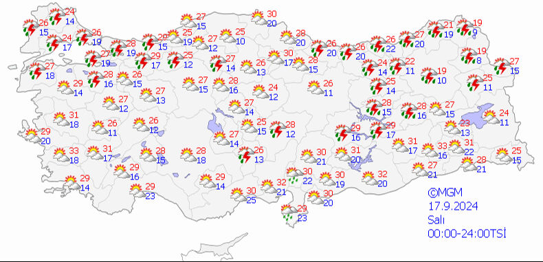 Meteoroloji yeni hava tahmin raporunu yayımladı! İstanbul dahil çok sayıda ile sağanak uyarısı - 1. Resim