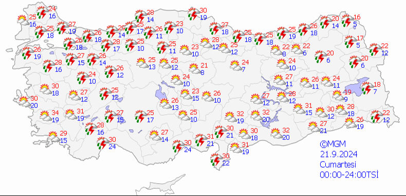 Meteoroloji yeni hava tahmin raporunu yayımladı! İstanbul dahil çok sayıda ile sağanak uyarısı - 5. Resim