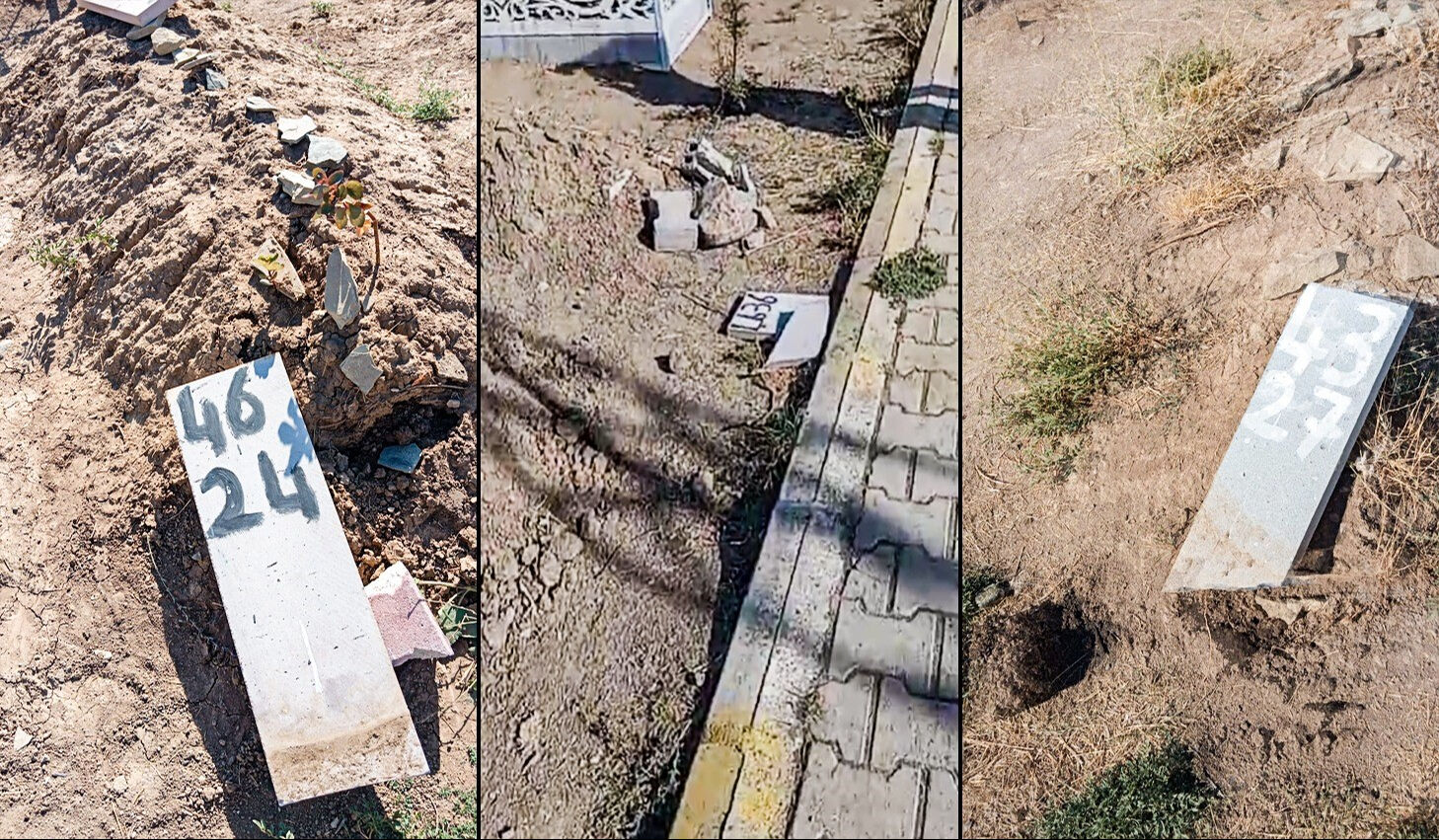 Ölüye de saygı yok! Van'da saldırganlar gözlerini mezarlığa dikti - 2. Resim