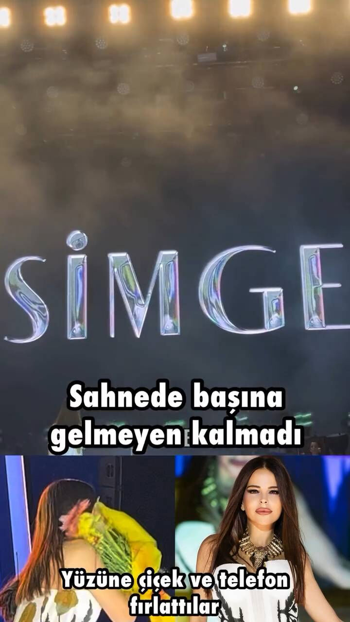 Şarkıcı Simge'ye sahnede çirkin saldırı! Neye uğradığını şaşırdı Şarkıcı Simge'ye sahnede çirkin saldırı! Neye uğradığını şaşırdı - 3. Resim