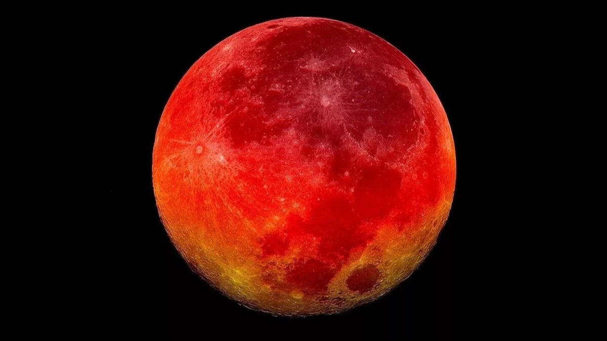 Süper Kanlı Ay tutulması 18 Eylül 2024 tarihinde saat 05.14'te başlayıp 06.16'da bitecek - 5. Resim