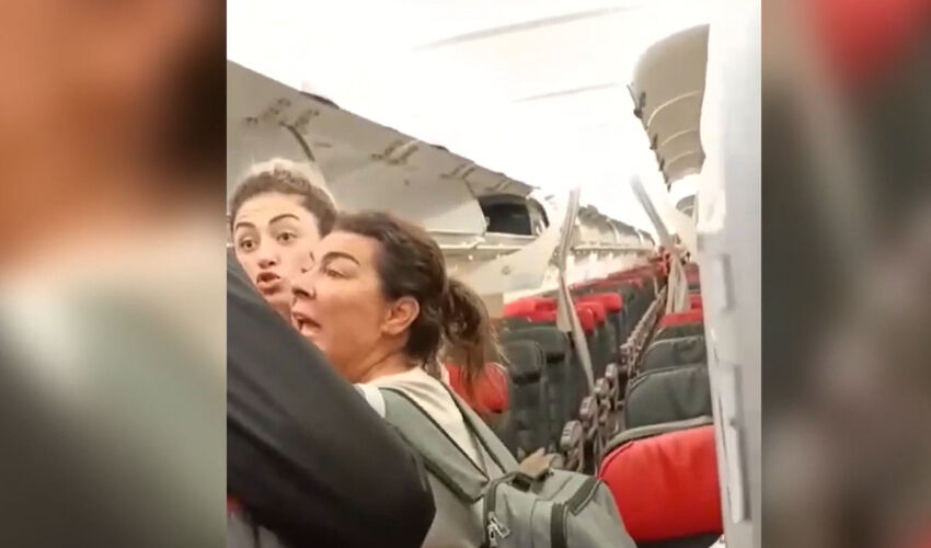 Kabin memuruna saldırdığı görüntüler ortaya çıktı! THY’den ‘Dilan Çıtak’ kararı - 4. Resim