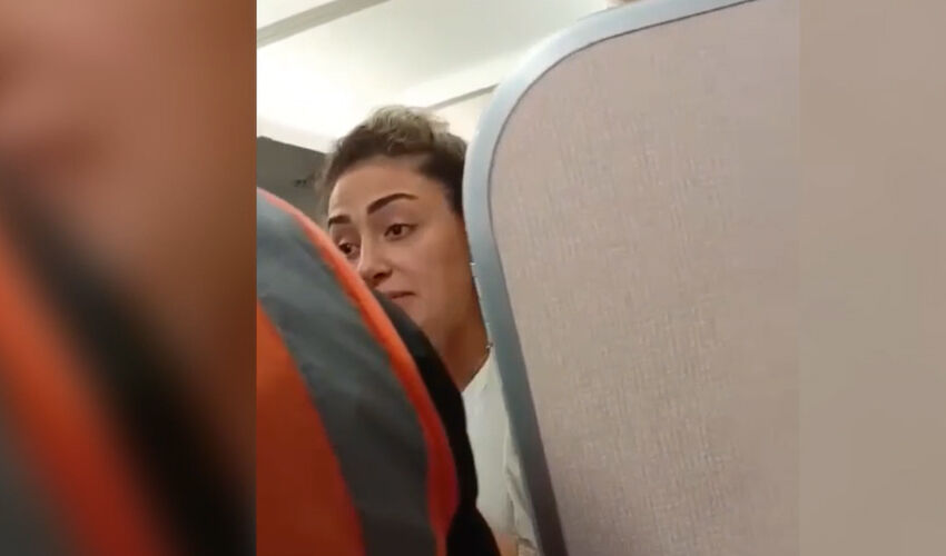 Kabin memuruna saldırdığı görüntüler ortaya çıktı! THY’den ‘Dilan Çıtak’ kararı - 1. Resim