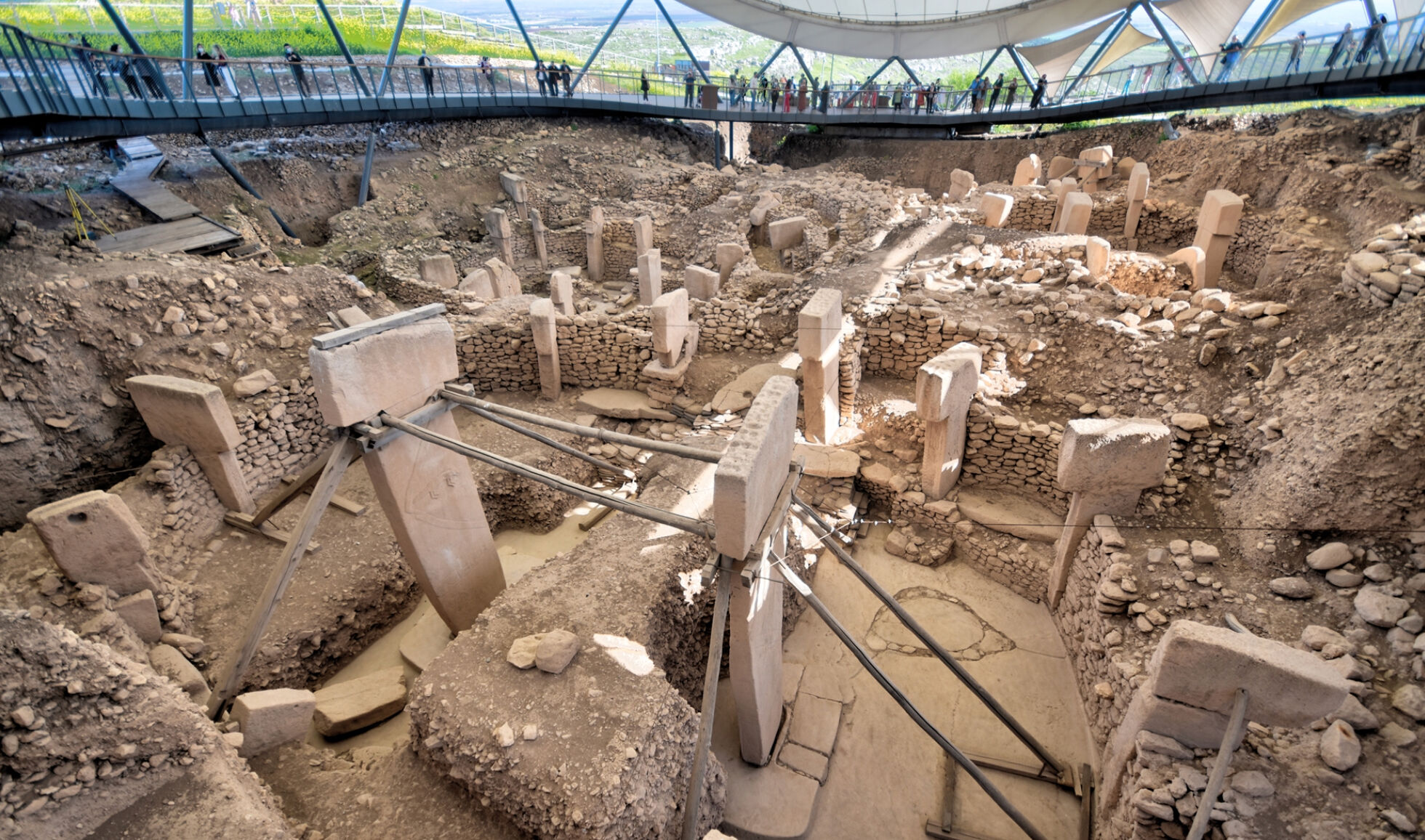 Şanlıurfa’da yer alan Göbeklitepe 1963 yılında bulundu Şanlıurfa’da yer alan Göbeklitepe 1963 yılında bulundu - 1. Resim