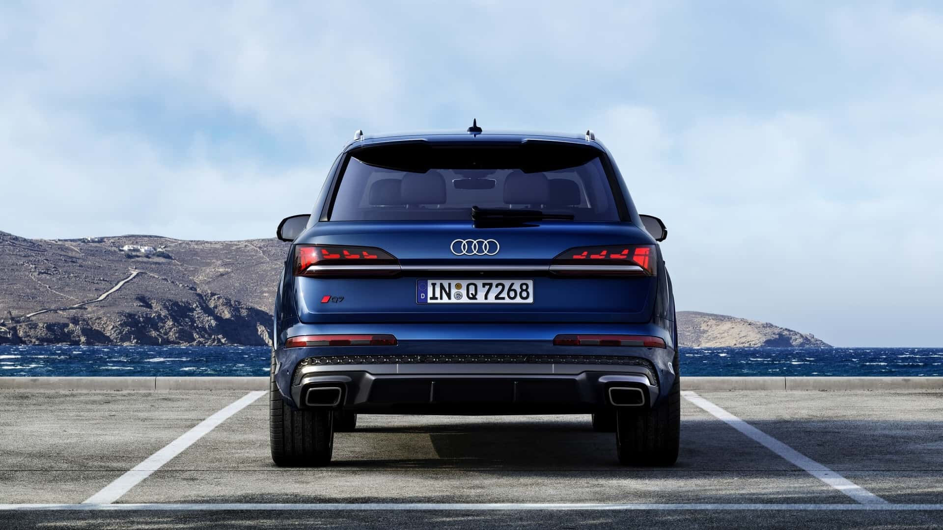 2024 Audi Q7 tanıtıldı! Ön tampon, ızgara, farlar, stoplar tamamen yenilendi... - 10. Resim