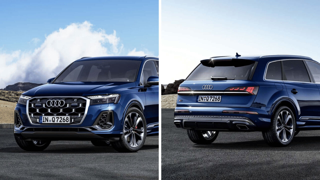 2024 Audi Q7 tanıtıldı! Ön tampon, ızgara, farlar, stoplar tamamen yenilendi... - 22. Resim