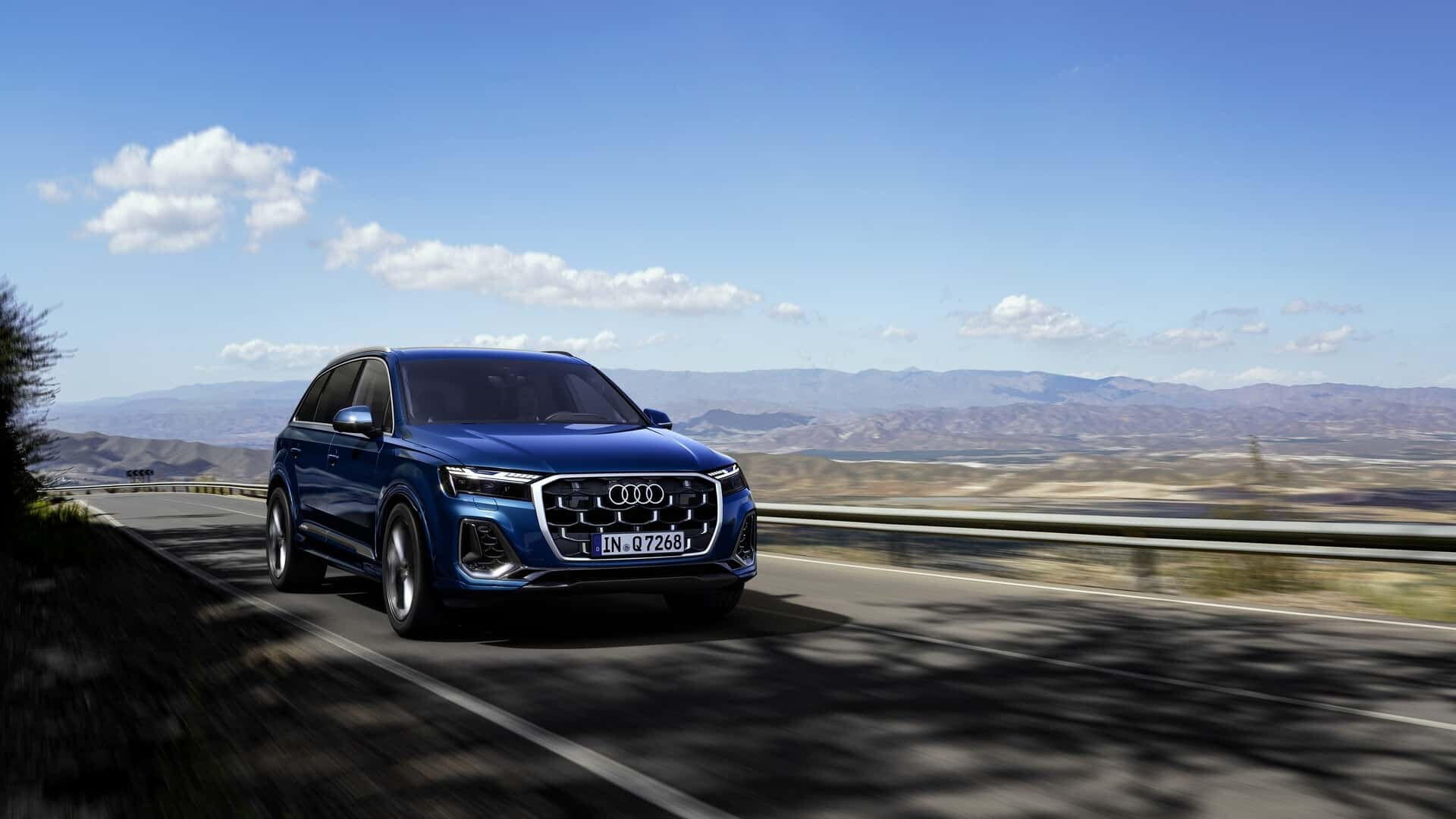 2024 Audi Q7 tanıtıldı! Ön tampon, ızgara, farlar, stoplar tamamen yenilendi... - 15. Resim