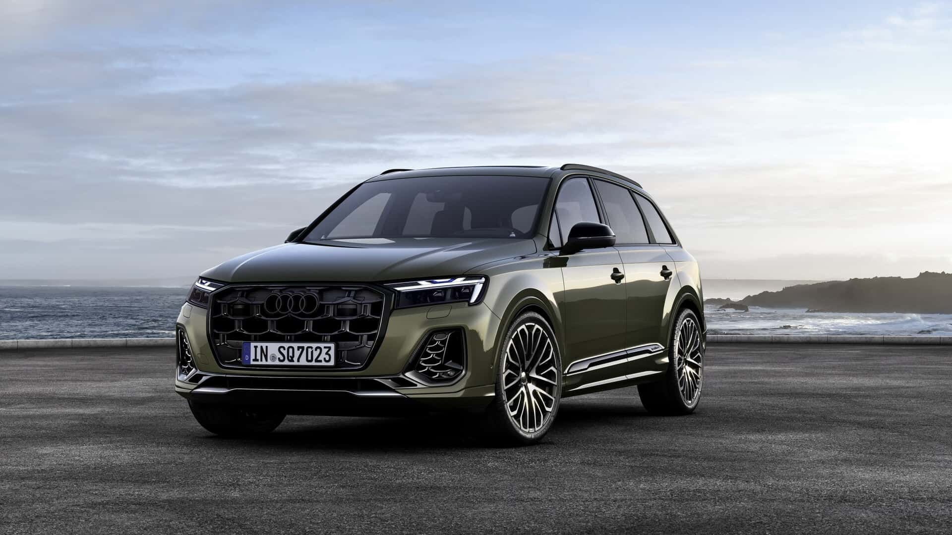 2024 Audi Q7 tanıtıldı! Ön tampon, ızgara, farlar, stoplar tamamen yenilendi... - 37. Resim