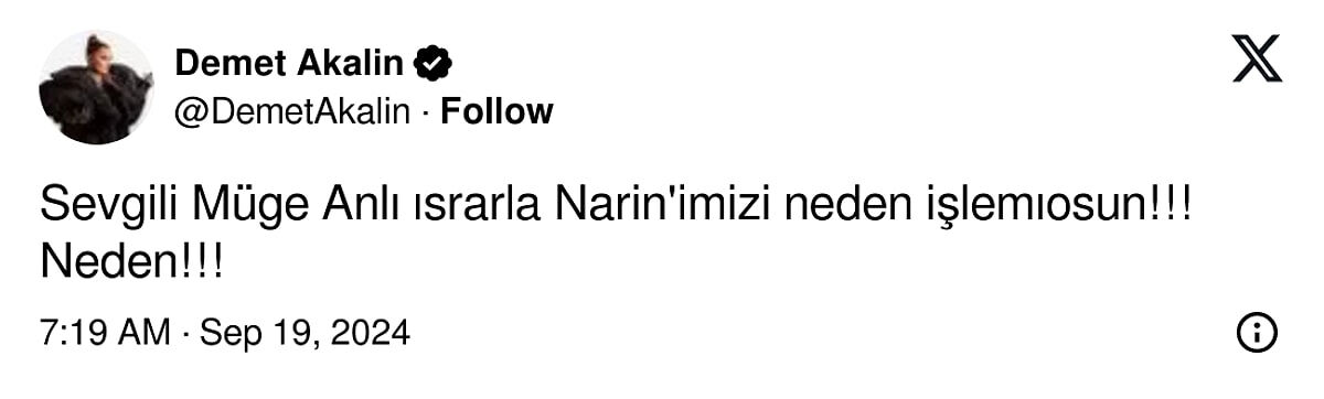 Demet Akalın, Müge Anlı'nın sözlerini üstüne alındı! Ortalık karıştı - 4. Resim