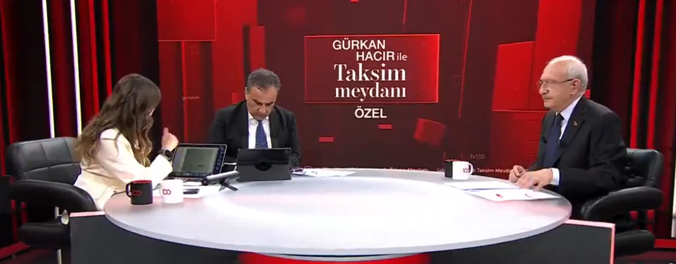 Kemal Kılıçdaroğlu, Kübra Par'ın 'Ümit Özdağ ile gizli protokol yapıldı mı?' sorusuna verdiği iki farklı cevapla gündem oldu Kemal Kılıçdaroğlu, Kübra Par'ın 'Ümit Özdağ ile gizli protokol yapıldı mı?' sorusuna verdiği iki farklı cevapla gündem oldu - 1. Resim