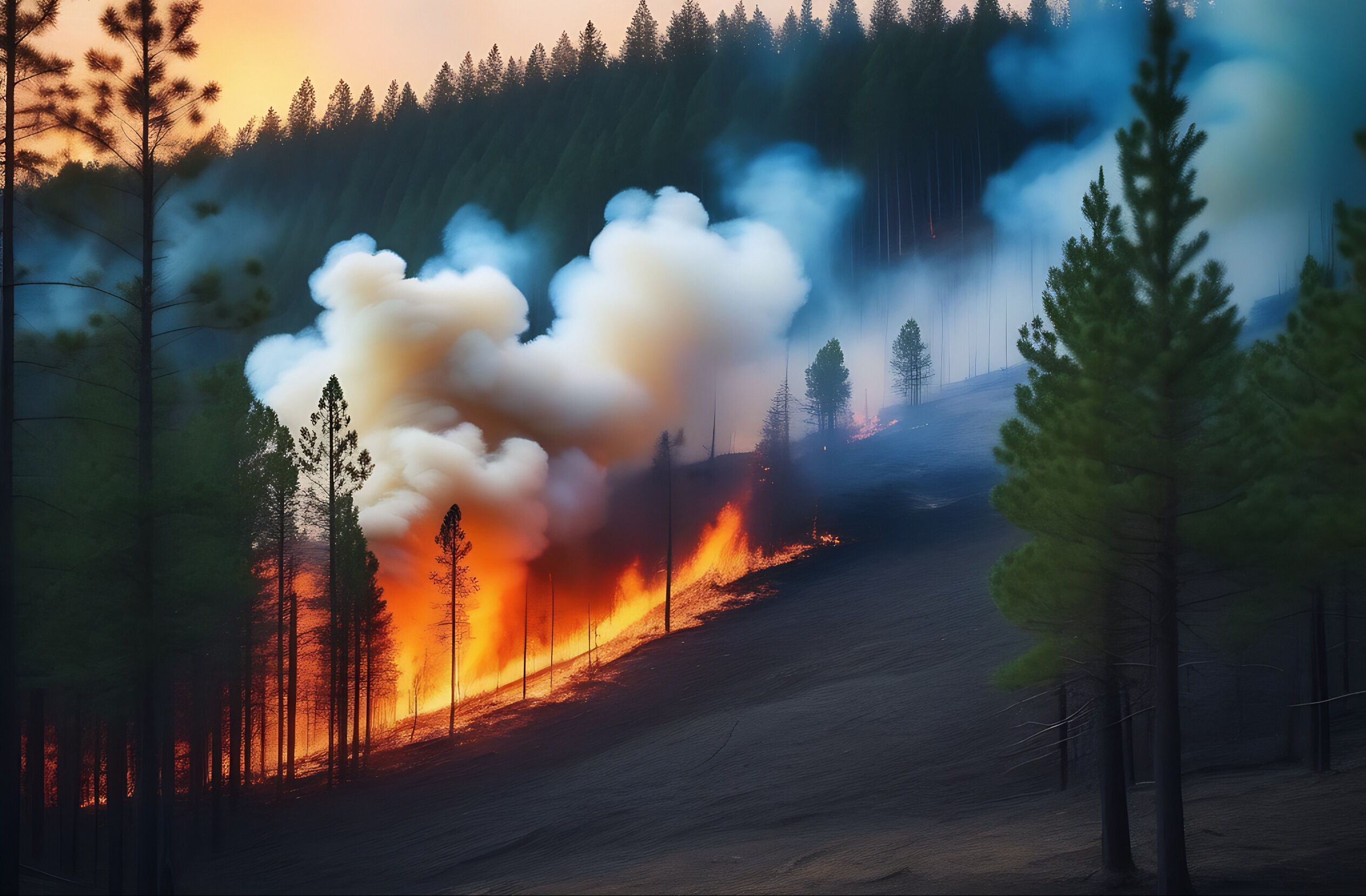 Orman yangınları bunamayı tetikliyor! Dumanındaki zararlı maddeler alzaymırı % 21 oranında artırıyor Orman yangınları bunamayı tetikliyor! Dumanındaki zararlı maddeler alzaymırı % 21 oranında artırıyor - 1. Resim