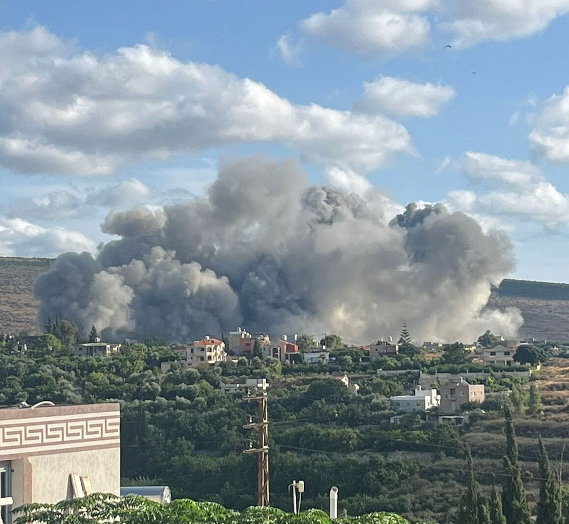 İsrail yine Lübnan'ı vurdu - 1. Resim