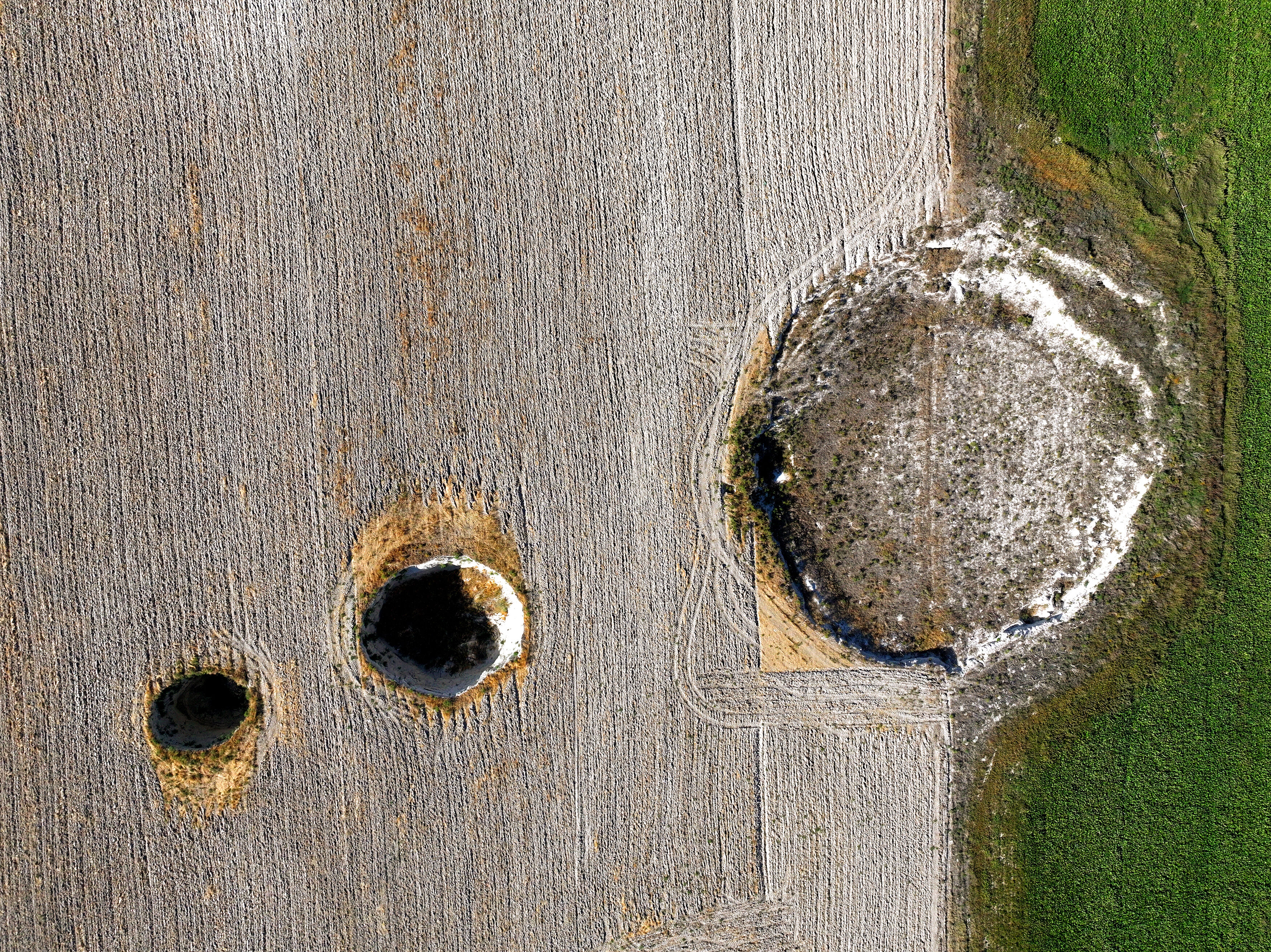 Konya çöküyor! Tek karede 24 obruk - 4. Resim